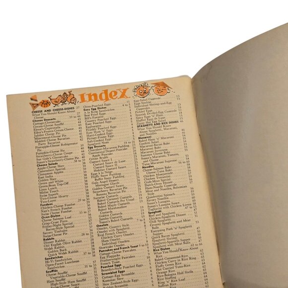 1958 Egg Cheese Spaghetti Rice Recipe Booklet Retro Cookbook Good Housekeeping - Picture 8 of 16